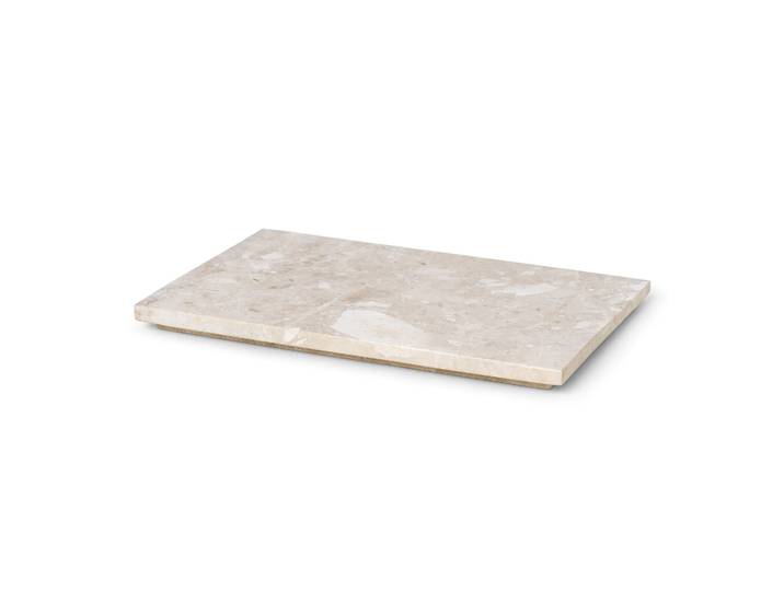 Ferm Living Plateau en marbre Ferm Living plant box Beige