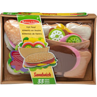 Melissa & Doug - Sandwich Spielset, Spielküche