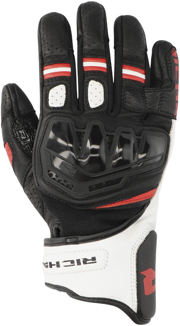 Richa Stradale Stealth perforierte Motorrad Handschuhe 5STRAST-1800-3XL