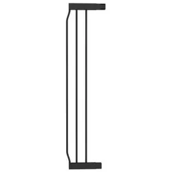 Ingenuity, Schutzgitter, Verlängerung, Sicherheitstürzubehör 14 cm Schwarzes Metall, kompatibel mit freihändig