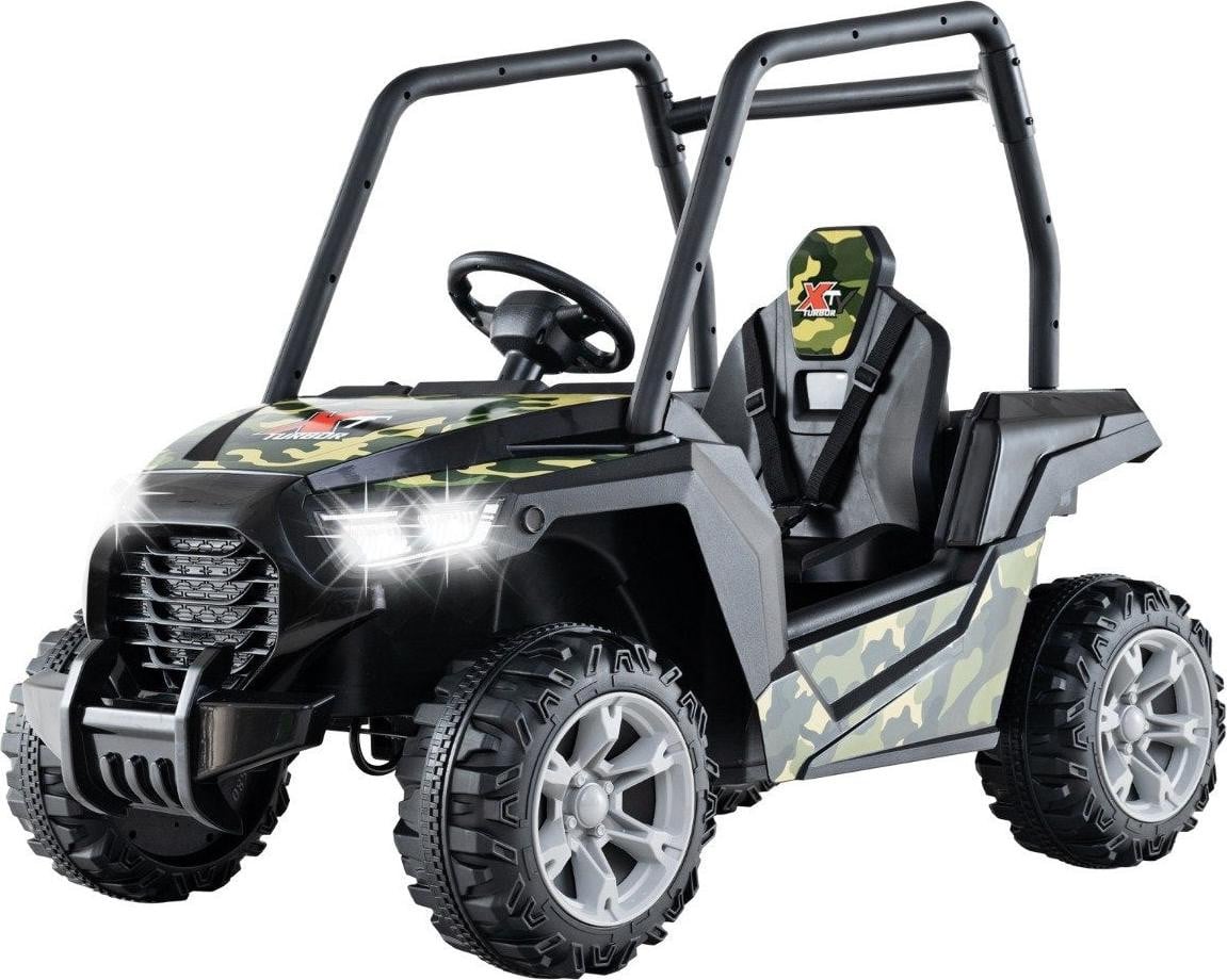 Northix Elektrische kinderquad UTV van 24 volt met afstandsbediening