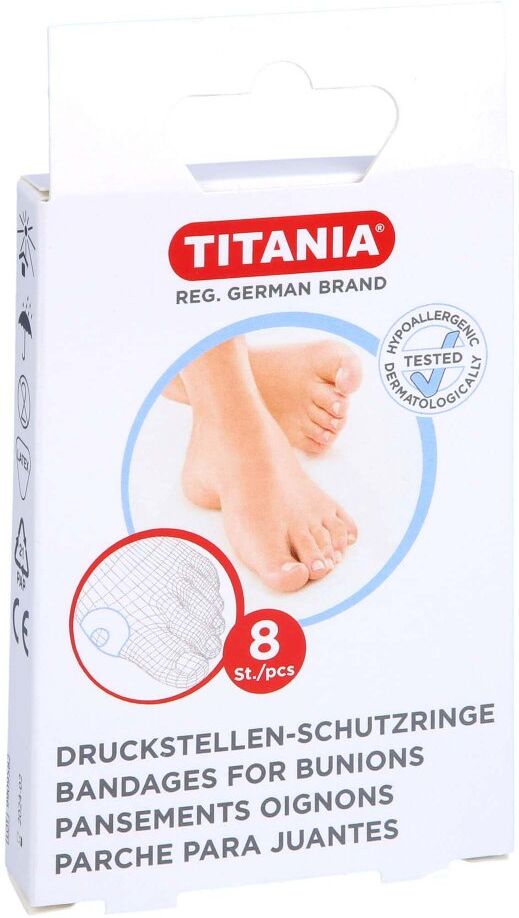 Druckstellen Schutzringe gross Titania