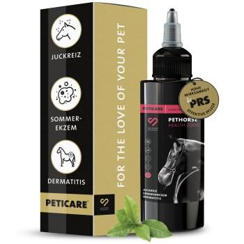 Peticare Spezial-Mittel für Pferde bei Sommerekzem Dermatitis Ekzem 100 ml