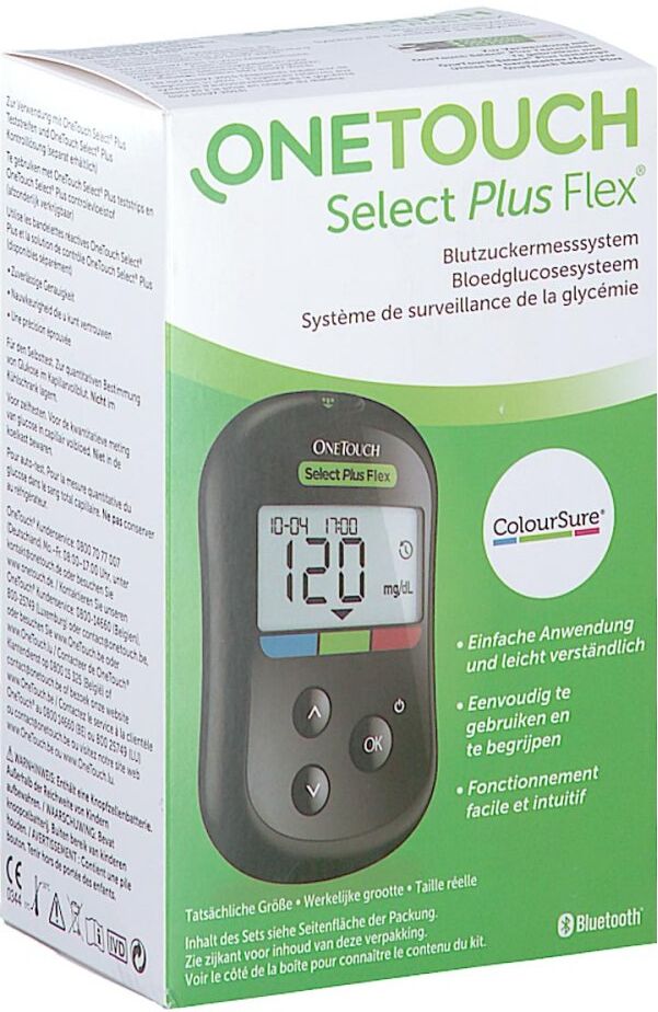 One Touch Select Plus Flex Blutzuckermesssy.mg/dl
