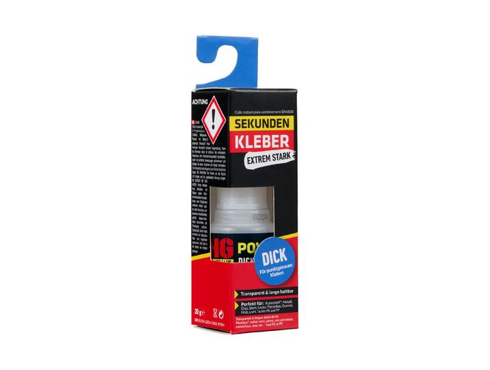HG Power Glue Powerglue dick 20 g Sekundenkleber Transparent