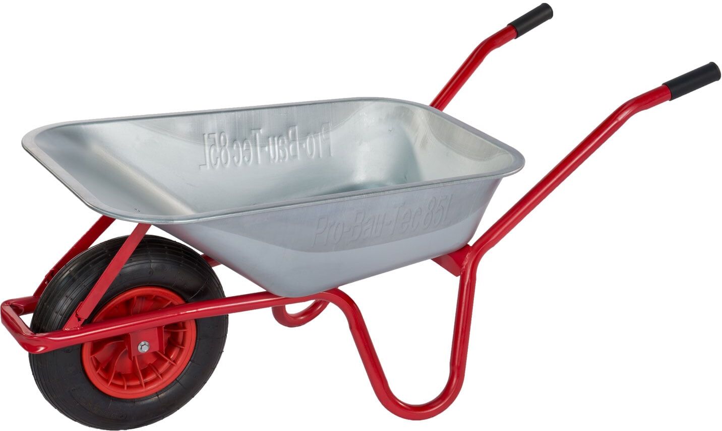 Pro-Bau-Tec Garten- und Bauschubkarre 85L Tragkraft 160kg