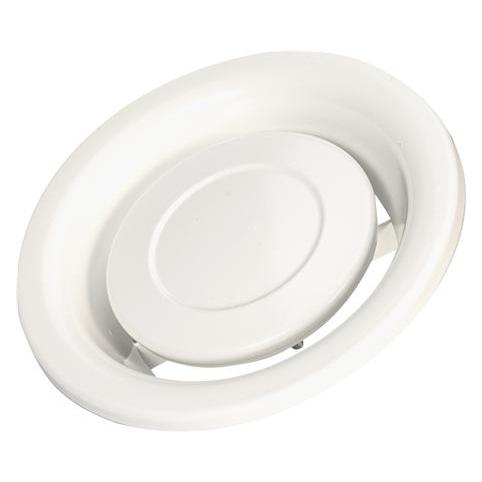 Lindab Kontrolventil KU100 (RAL9003) til udsugning. Skal monteres i ventilramme type VGL, VGU eller (116139)