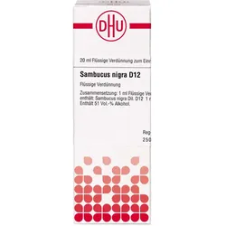 Sambucus Nigra D12 20 ML