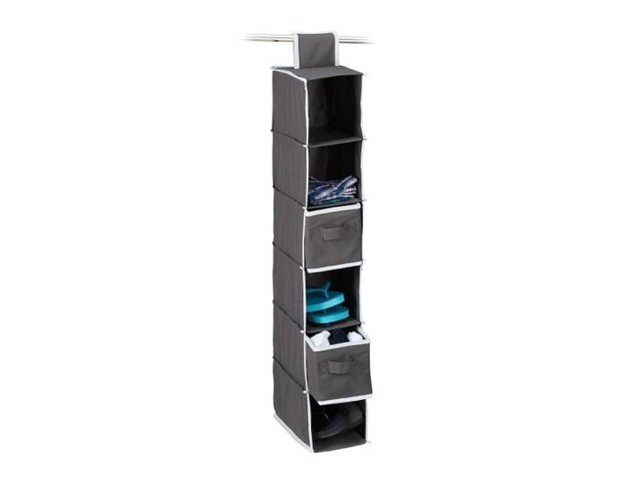 Relaxdays 2xÉtagère suspendue tissu armoire