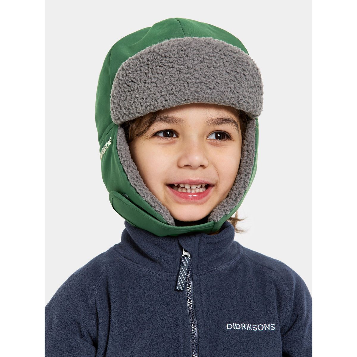 Didriksons Biggles Cap 6 pine green (H14) 52 505028H14-52