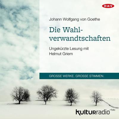 Die Wahlverwandtschaften - Johann Wolfgang von Goethe, Audio, 9783862319268