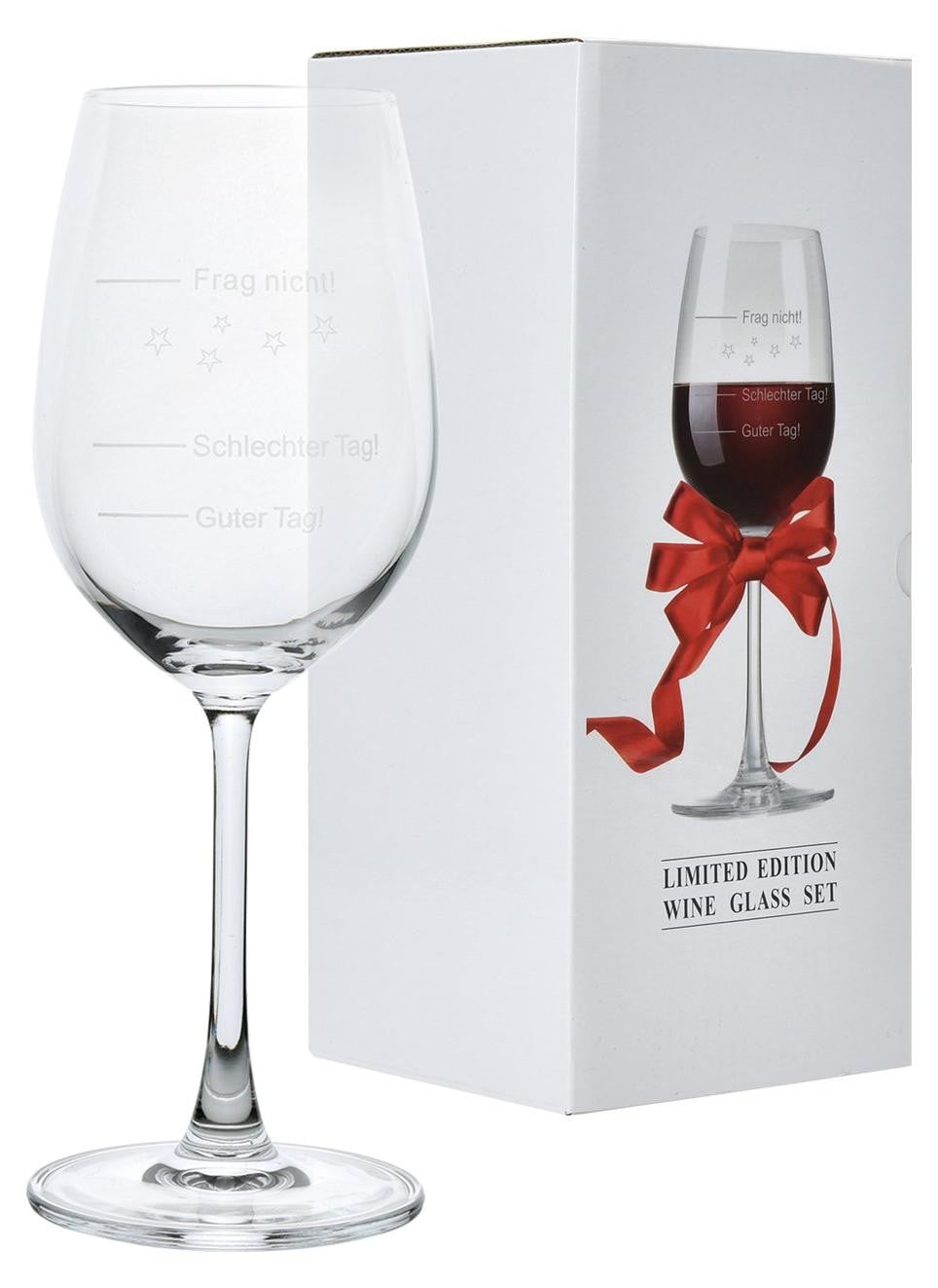 Dripio Wijnglas met lasergravure 420 ml