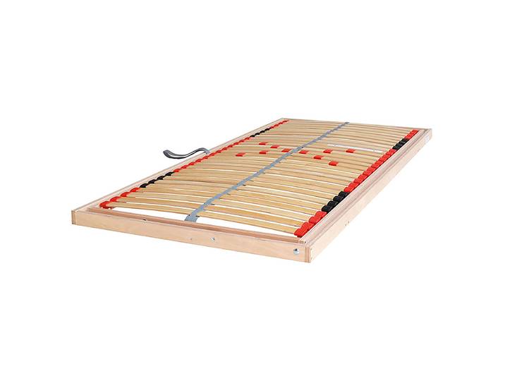 Lattenrost Kaupp 90 x 200cm Massivholz Birke, lackiert Braun