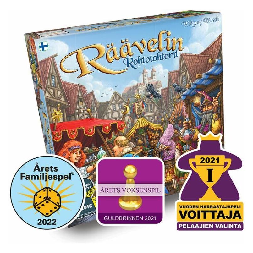 Lautapelit Räävelin rohtotohtorit - lautapeli (Deutsch, 2 - 4 Spieler) (LPFI 485)
