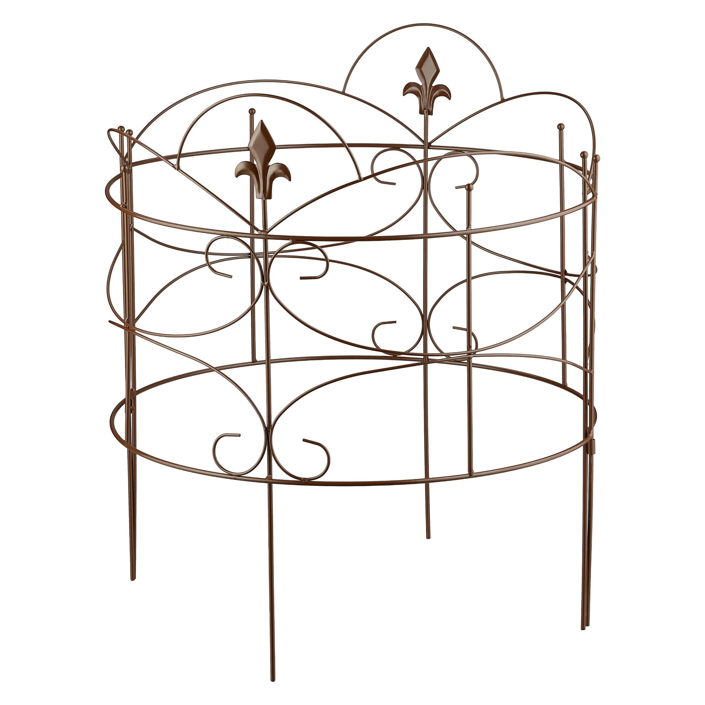 Relaxdays 2-tlg. Staudenhalter (27 cm, 53 cm) (4052025507190)