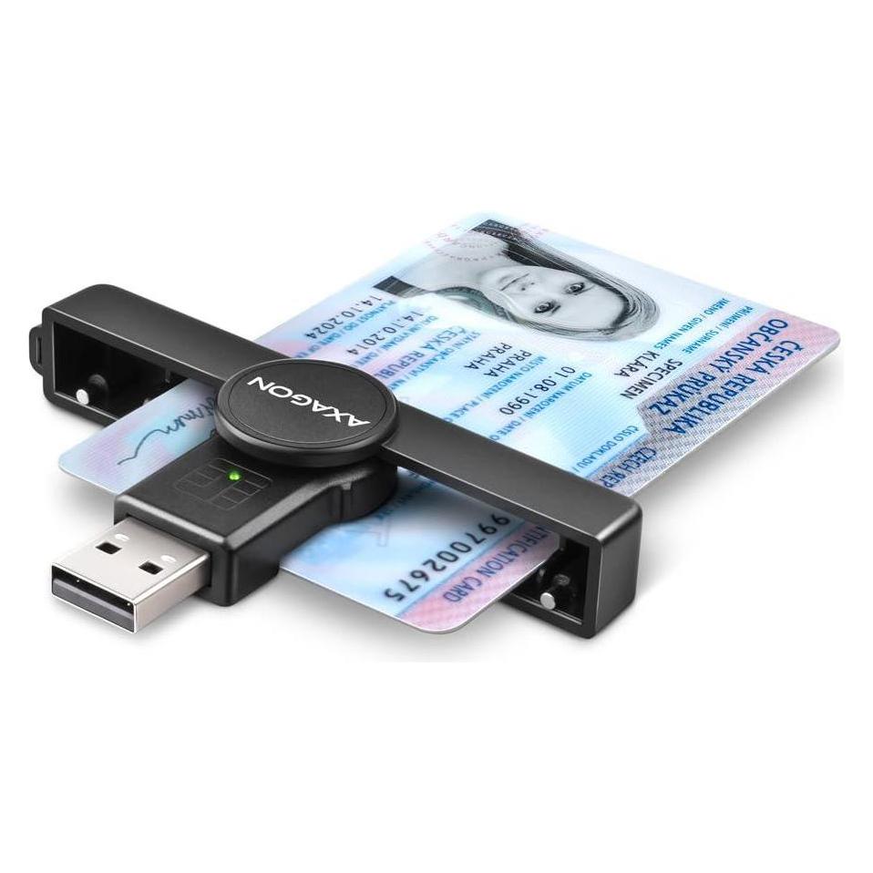 Axagon CRE-SMPA USB Smart Card PocketReader (USB 2.0) (CRE-SMPA)