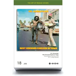 Seltmann, Kalender, The Art of Reggae Covers (11.5 x 16 cm)