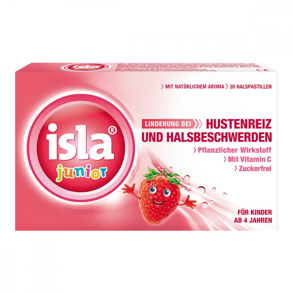 Engelhard Arzneimittel GmbH & Co.KG isla junior Halspastillen bei Kinderhalsschmerzen 11553995