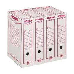 King Mec 00160200 Dokumentenaufbewahrungsbox Weiss (160200)