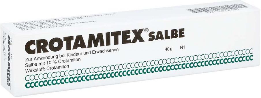 Crotamitex Salbe zur Krätze Behandlung