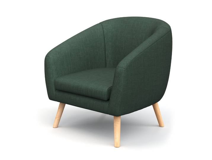 Sessel BIANCA dunkelgrün
