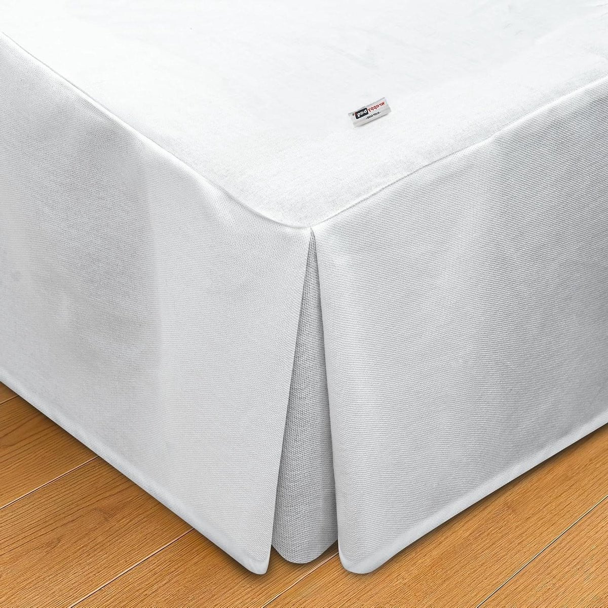 Bedrok Boxspringhoes Wit - Hoes voor Boxspring - 180 x 200 cm