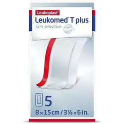 Leukomed T Plus Skin Sensitive Steril 8x15cm 5 ST