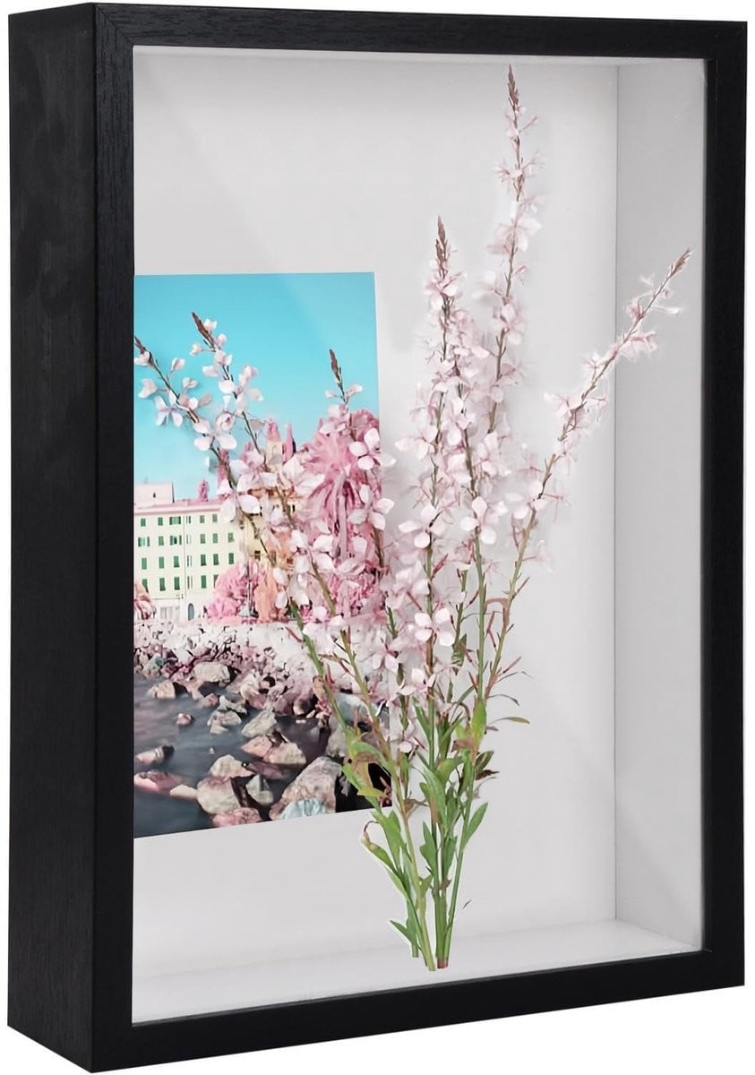 Dailygoods 3D Shadow Box A4 - Diepe fotolijst voor tafel en muur