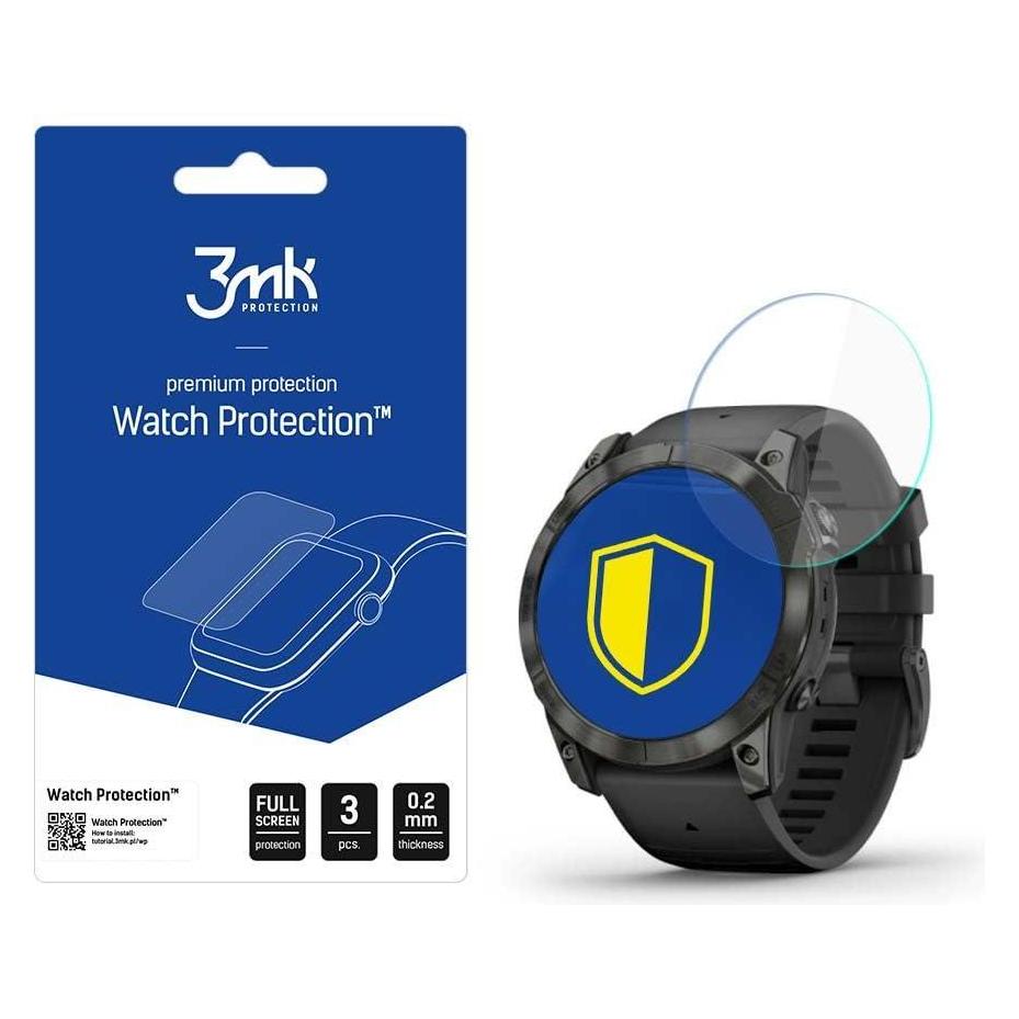 3MK FlexibleGlass Watch Garmin Epix Pro gen 2 42mm Szkło Hybrydowe (3mk Watch Protection FlexibleGlass(332)-0)