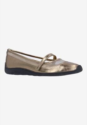 Women's Belenya Mary Jane Flat by J. Renee in Hematite (Size 8 M)