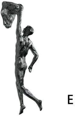 ModernMart Modern Rock Climber Wall Decor Resin Sculpture For Home And Office Inspiration e