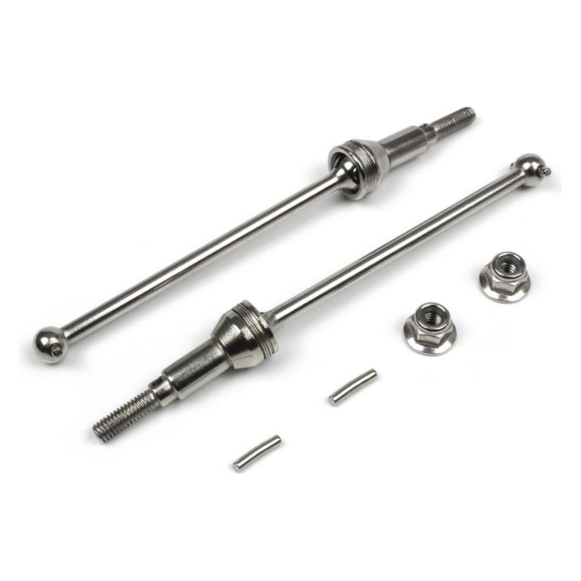 Blackzon Front Universal Drive Shafts (Steel/2pcs) (BL540239)