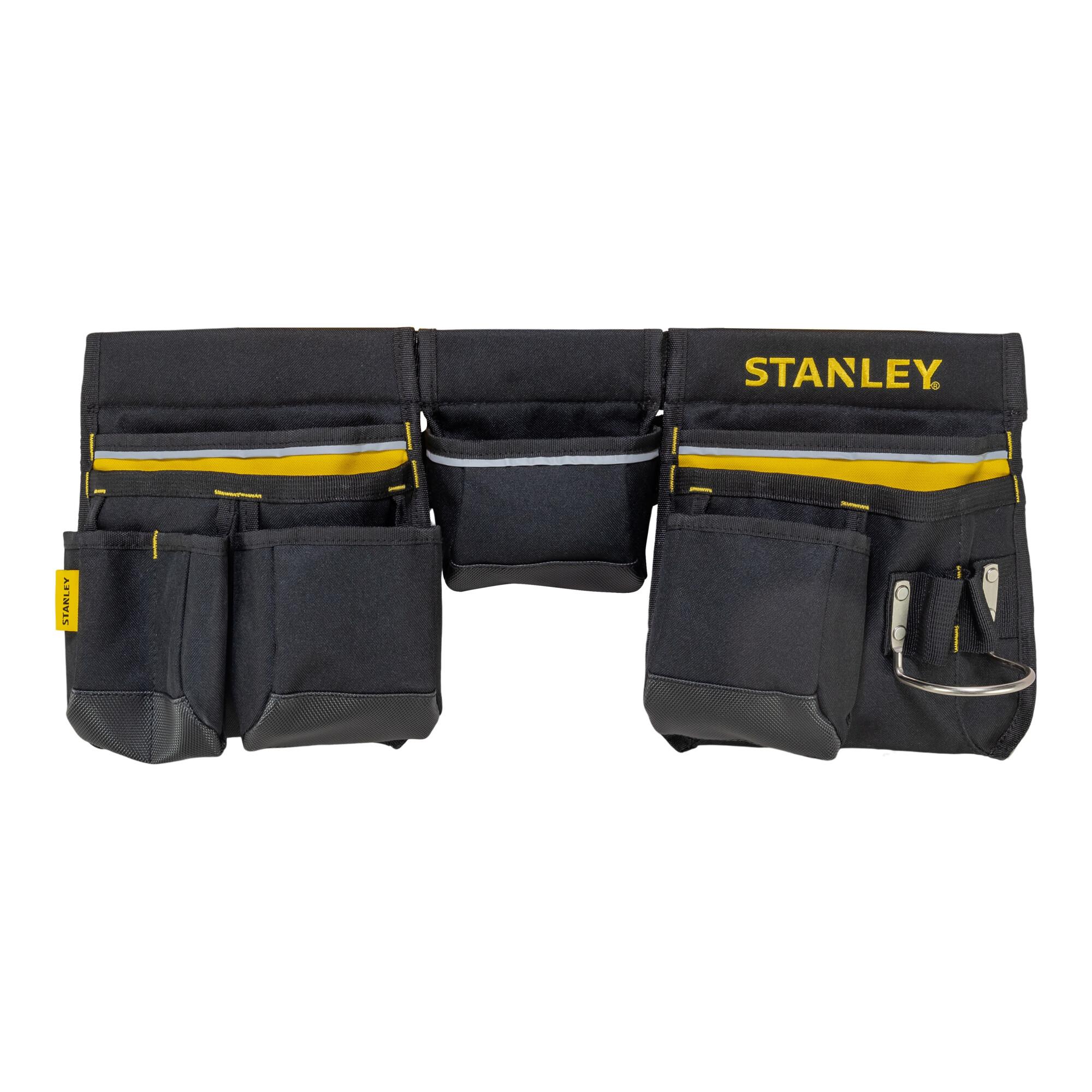 Stanley Werkzeuggürtel Nylon mit verstellbarem Gurt und Metallschnalle, 1-96-178)