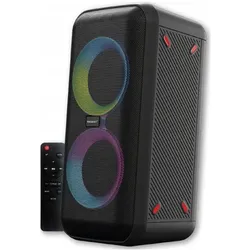 Ferguson Bluetooth-Lautsprecher REGENT Power Audio 400BT RGB 60W FM USB AUX DSP Schwarz, Bluetooth Lautsprecher, Schwarz
