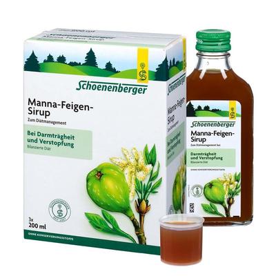MANNA-FEIGEN-Sirup Schoenenberger 3x200 ml Sirup