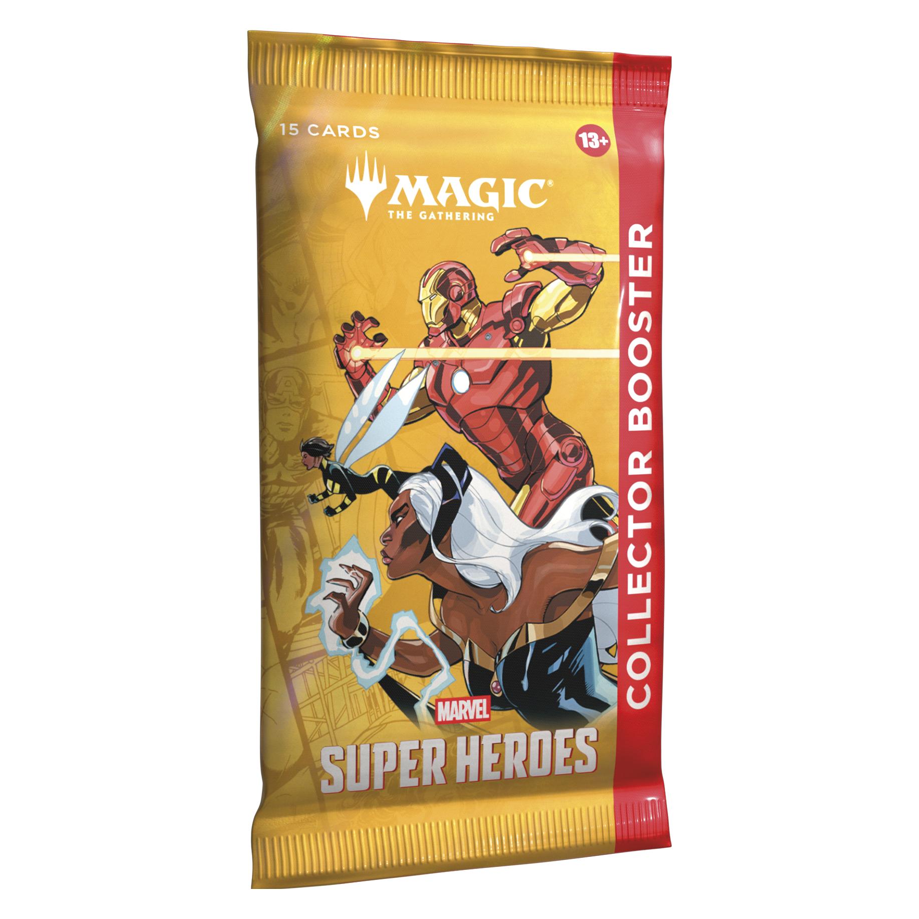 Magic the Gathering Marvel Super Heroes Collector Booster (Englisch, Booster Pack) (D53580000)