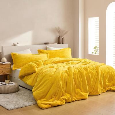 Byourbed Love Thick® - Chunky Bunny Coma Inducer Oversized Comforter Set - Saffron Oranges