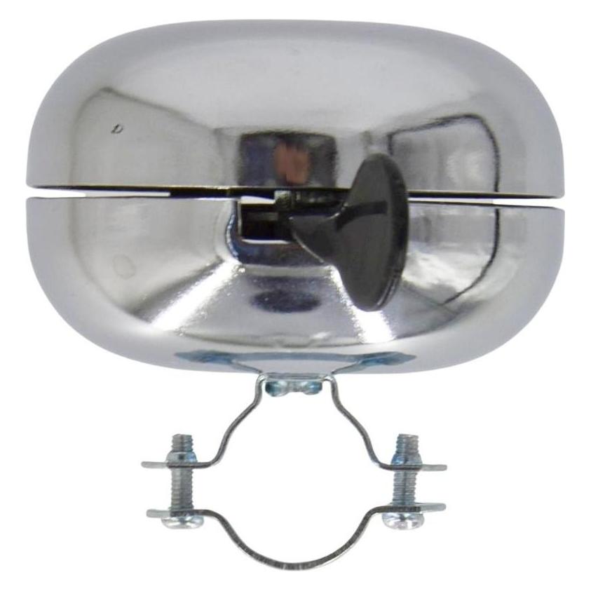 XQ Max XQMax DZWONEK ROWEROWY RETRO 80x50MM SILVER XQMAX (66584681)