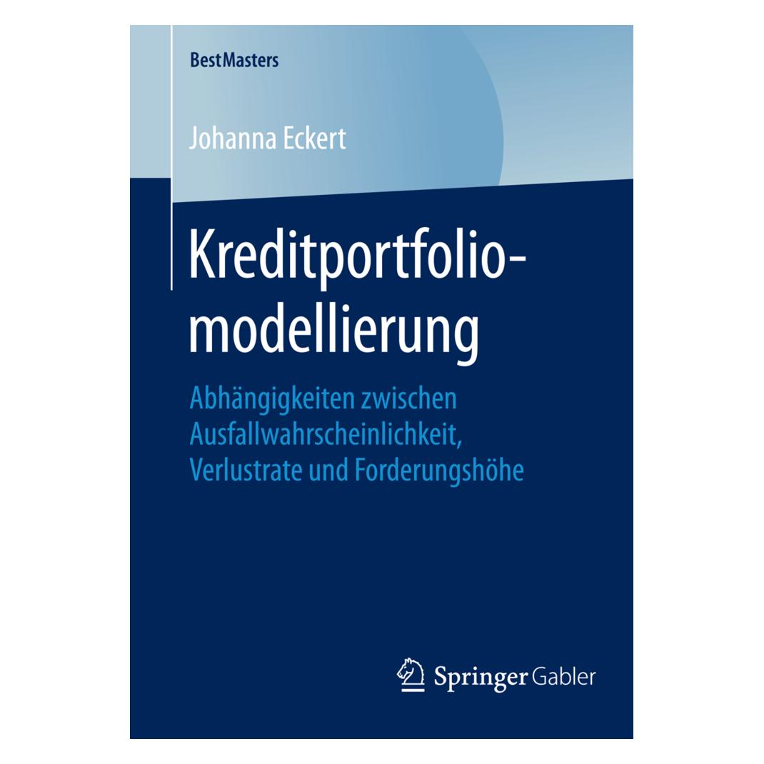 Springer Kreditportfoliomodellierung (Deutsch, Softcover, Johanna Eckert) (55608389)