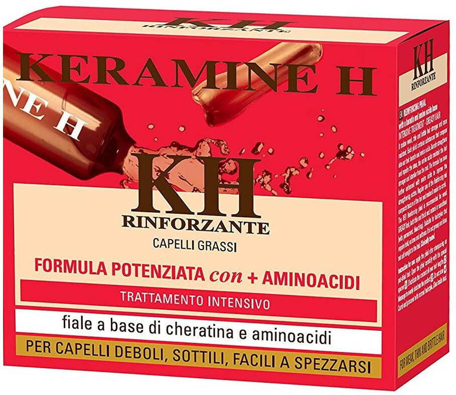 Keramine H Fiale rinforzanti per capelli grassi