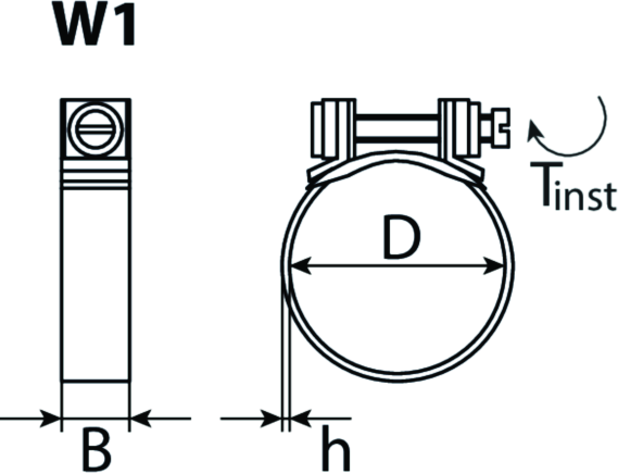 Swg Schlauchschelle 54013980