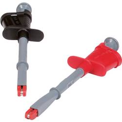 Chauvin Arnoux Abgreifklemme Krokodilklemme CAT IV 1000 V Rot, Schwarz P01102053Z