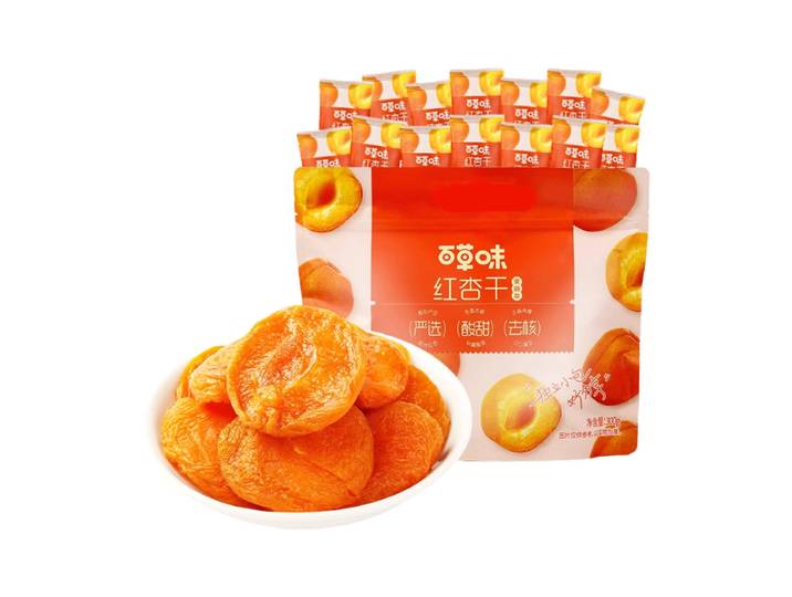Be&Cheery gedroogde rode abrikozen 300 g