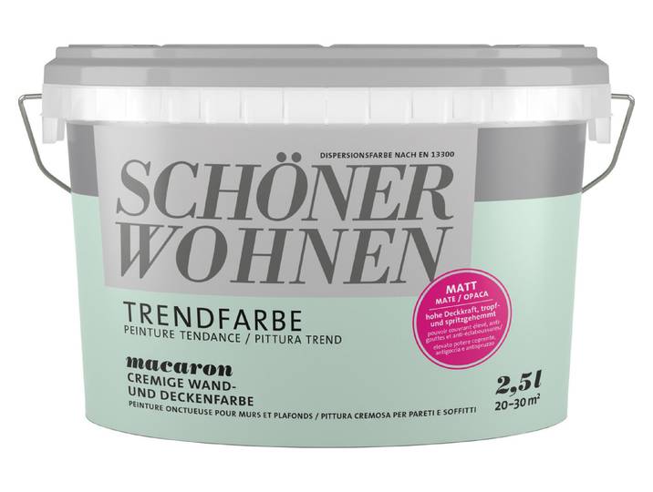 Schöner Wohnen Farbige Dispersion Trendfarbe 2.5 l