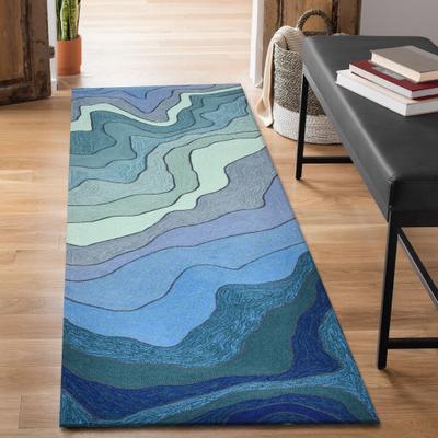 Lush Decor Ravella Mykonos Indoor/Outdoor Rug