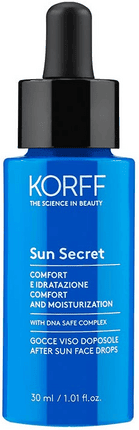 Korff Sun Secret Gocce Viso Doposole Idratanti E Riparatrici 30 ml