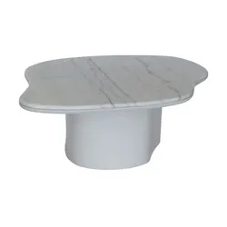 Höffner Selection Couchtisch  Montel , weiß , Maße (cm): B: 76 H: 35,5