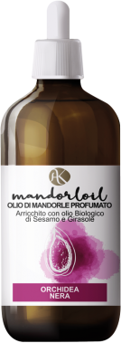 Alkemilla Olio di Mandorle Biologico Profumato Orchidea Nera