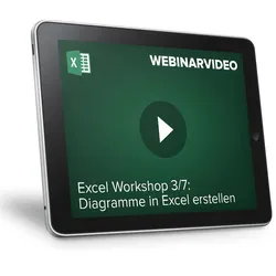 Webinarvideo: Excel-Workshop 3/7 - Diagramme in Excel erstellen