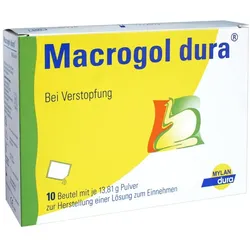 Macrogol dura Plv.z.herst.e.lsg.z.einneh 10 St